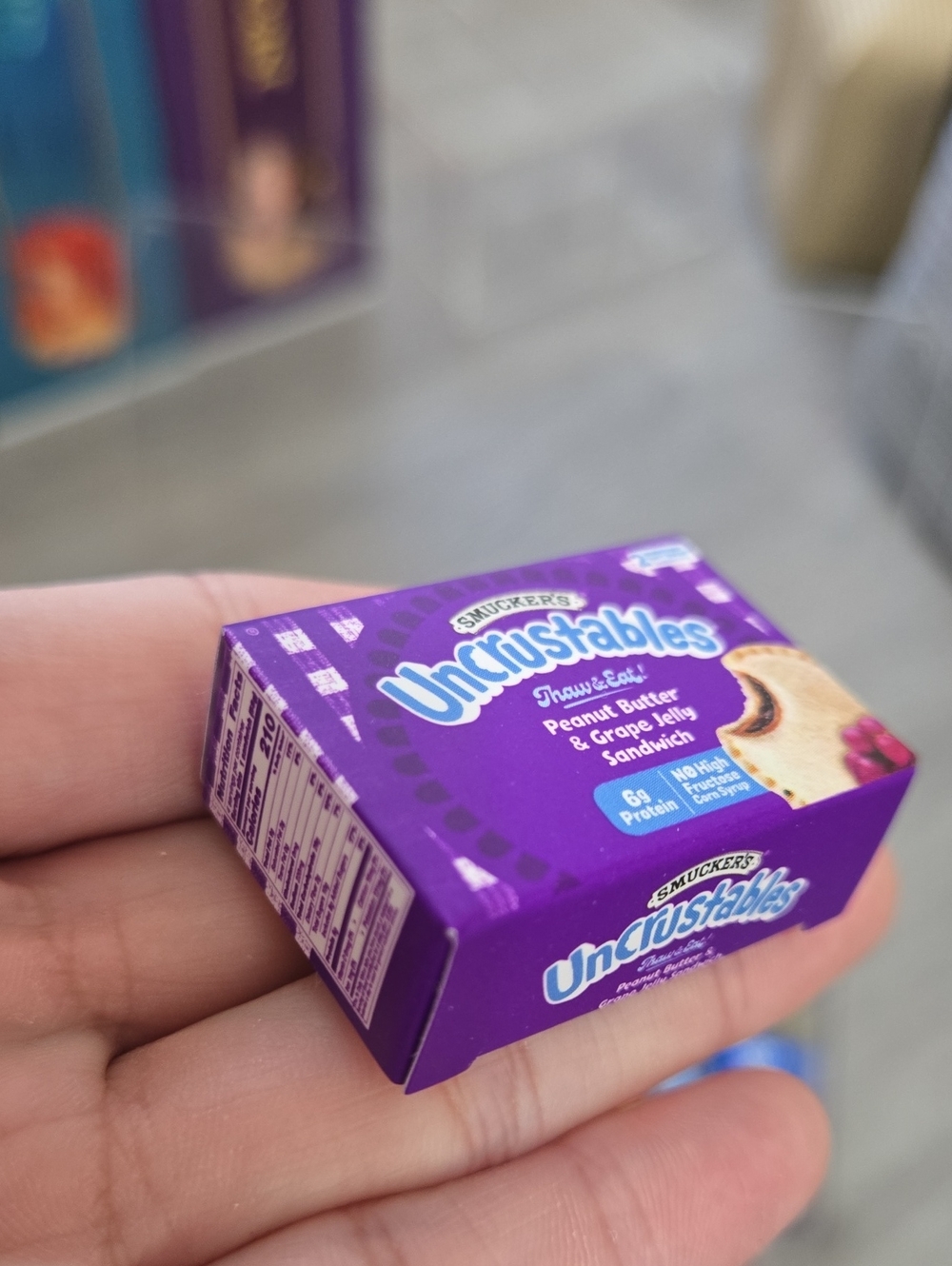 Smucker's Uncrustables Purple Mini Toy Box - Pretend Play